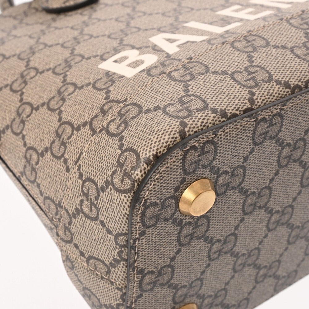 Balenciaga Handbag GUCCI Collaboration Ville  Gray - Picture 9 of 9